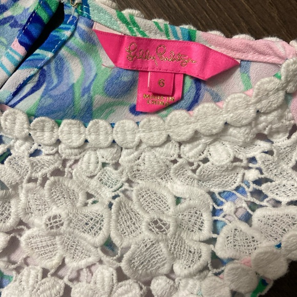 Lilly Pulitzer - Nala Soft Shift, Multi, Party Thyme - Size 6 - Picture 2 of 5